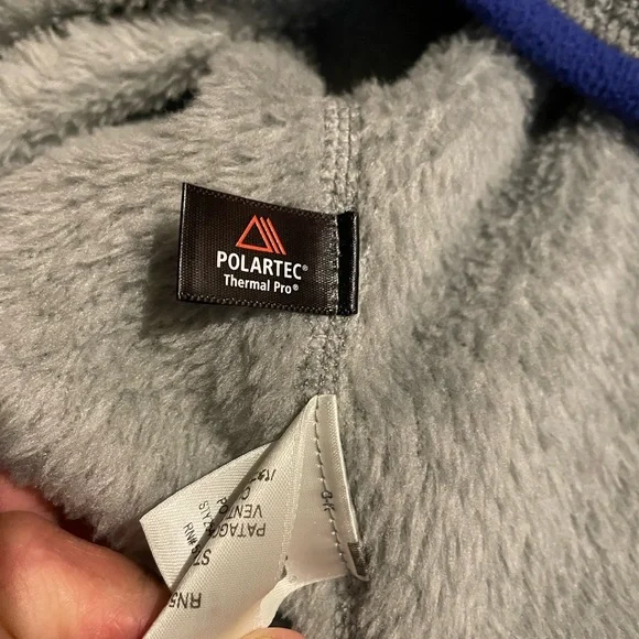 Patagonia Gray and Blue Women's Sweatshirt - Picture 2 of 10